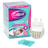 Calpol Vapour Plug  & Nightlight  + 3 Refill Pads Lavender & Chamomile