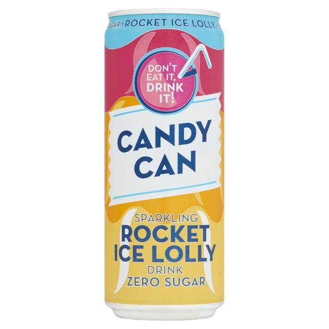 Candy Can Rocket Ice Lolly Zero Sugar 330ml 330ml