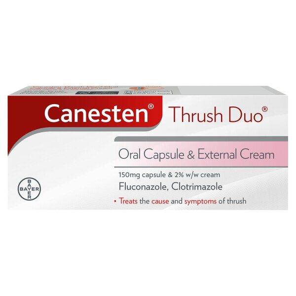 Canesten Thrush Duo Oral Capsule & External Cream