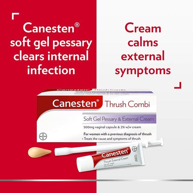 Canesten Thrush Soft Gel Pessary & Cream Combi    50g