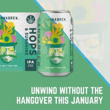 Cannabrew CBD Infused Hops and Sunshine Alcohol Free IPA 330ml