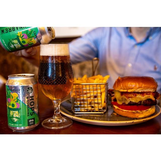 Cannabrew CBD Infused Hops and Sunshine Alcohol Free IPA 330ml