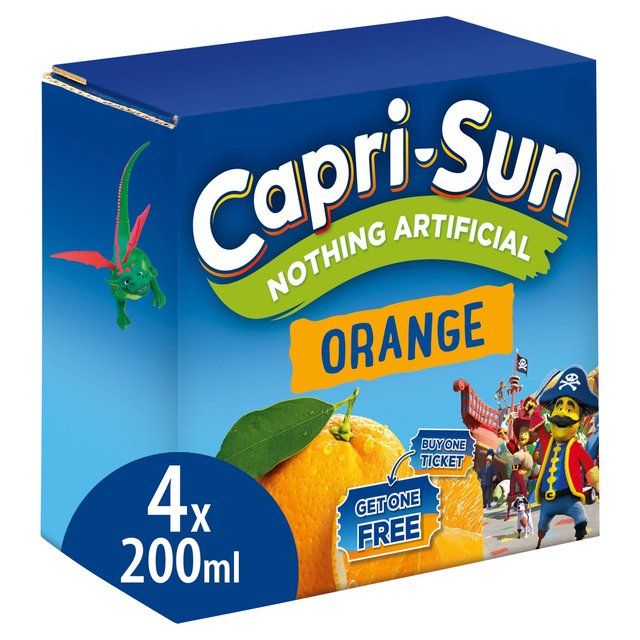 Capri Sun Orange 4 x 200ml