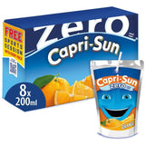 Capri Sun Orange Zero 8 x 200ml