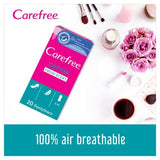 Carefree Cotton Breathable Pantyliners Single Wrapped 20 per pack