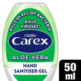 Carex Aloe Vera Antibacterial Hand Sanitiser Gel   50ml