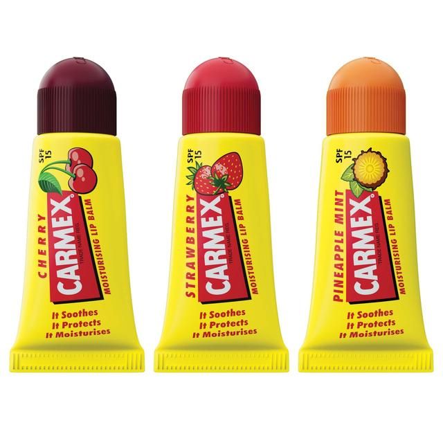 Carmex Mini Lip Balm 3 Pack SPF15 3 x 5g