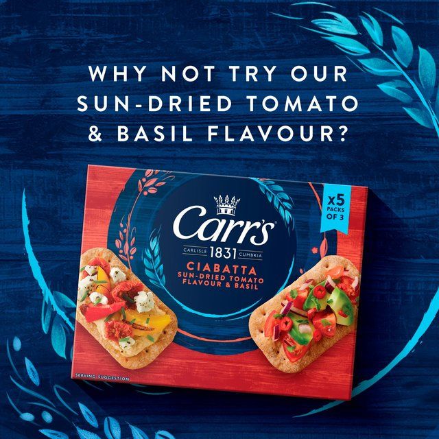 Carr's Ciabatta Original Crackers Multipack 5 x 28g
