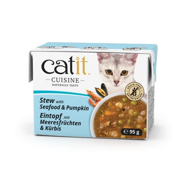Catit Cuisine Seafood & Pumpkin Stew 95g