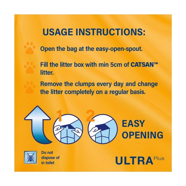 Catsan Ultra Clumping Odour Control Cat Litter 5L