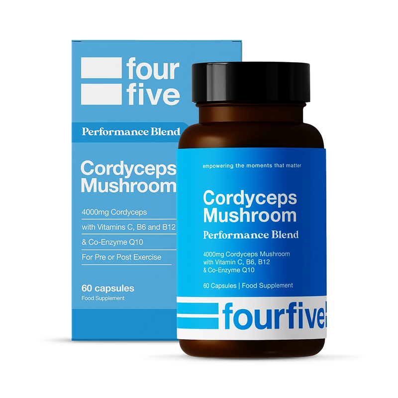 Fourfive Cordyceps Capsules 4,000mg 60 Capsules - British product