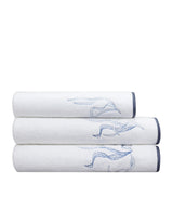 Harrods Yves Delorme Couture Nautilus Bath Towel 130cm x 80cm- Buy online at McGrocer