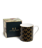 Halcyon Days hearts trellis enamel mug - British product