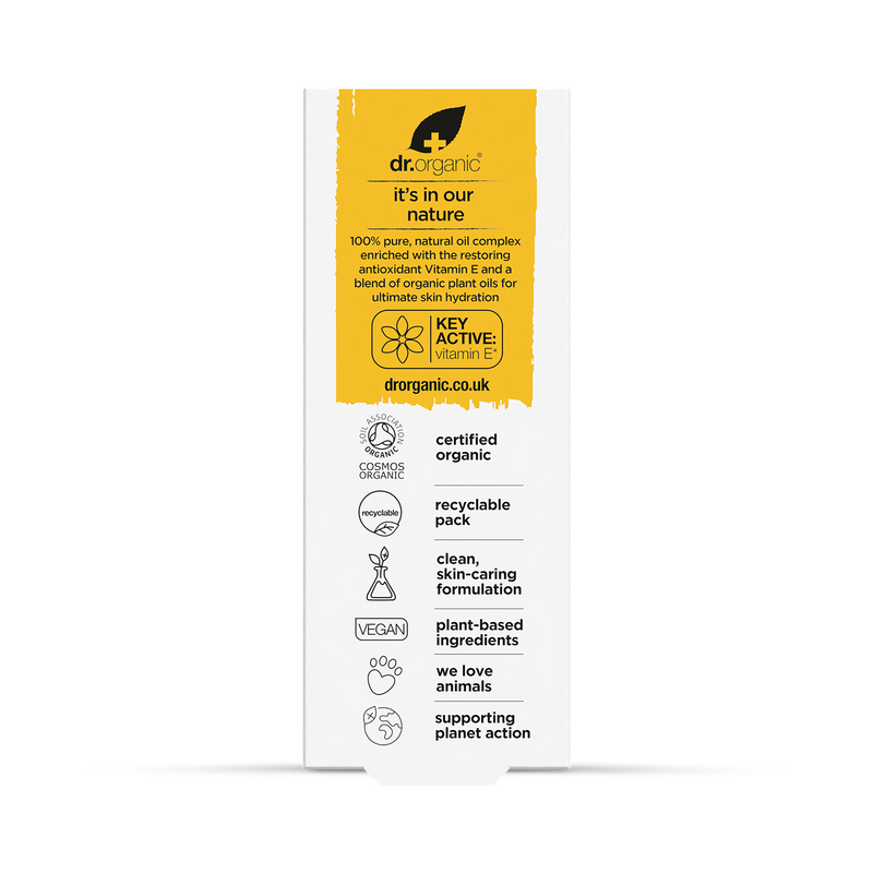 Dr Organic Vitamin E Pure Oil Complex 50ml - British product