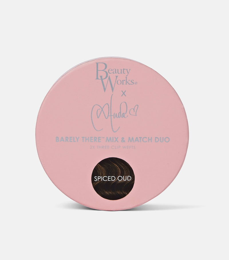 Beauty Works x Huda clip-in hair extensions 20 - British product