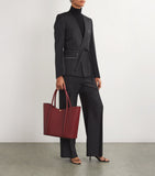 Harrods leather rope tote bag in Italian leather - British product