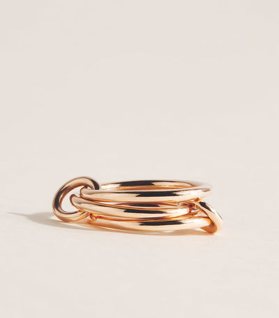 Harrods Spinelli Kilcollin Rose Gold Solarium Ring- Buy online at McGrocer