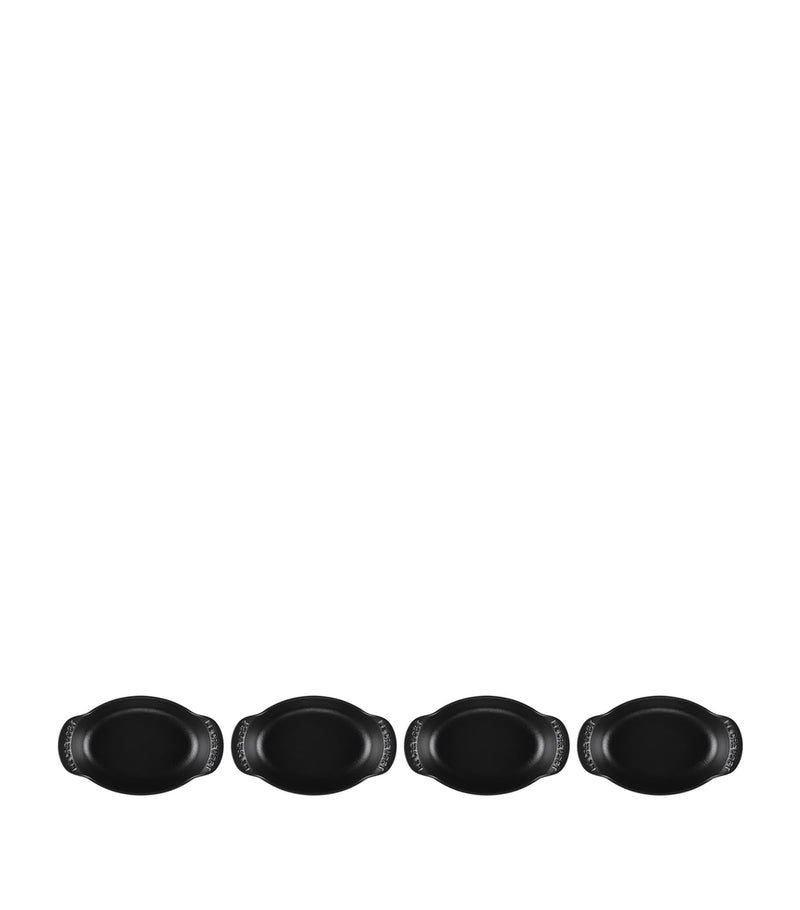 Le Creuset set of 4 mini bakers 15cm, imported from the UK
