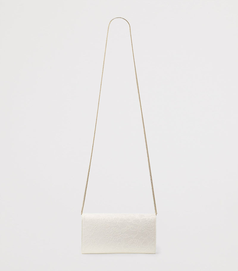Jimmy Choo Lace Emmie clutch bag, UK version