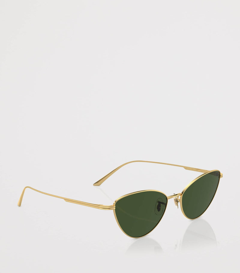 Oliver Peoples Khaite 1998C cat eye sunglasses, imported from the UK