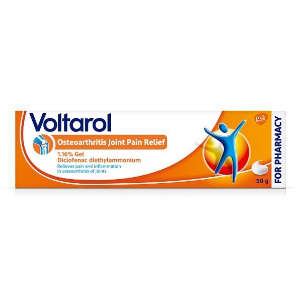 Voltarol Osteoarthritis Joint Pain Relief Gel 1.16% 50g GOODS Superdrug