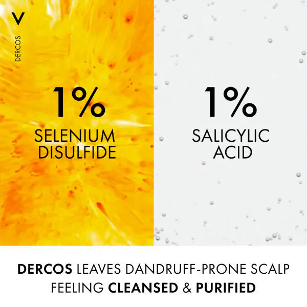 Vichy Dercos Anti-Dandruff Shampoo Dry Hair 200ml (British brand)