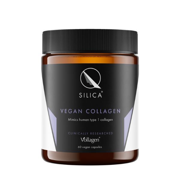 Qsilica Vegan Collagen 60 capsules supplement - British product