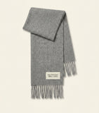 Burberry alpaca-wool bouclé scarf 30x168cm, UK version