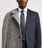 Giorgio Armani silk herringbone tie 7cm (British brand)