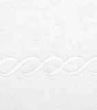 Pratesi Cotton Treccia Bath Sheet 100cm x 180cm, imported from the UK