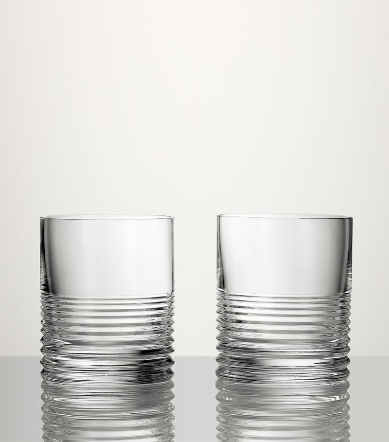 Waterford Crystal Circon tumblers set of 2, imported from the UK