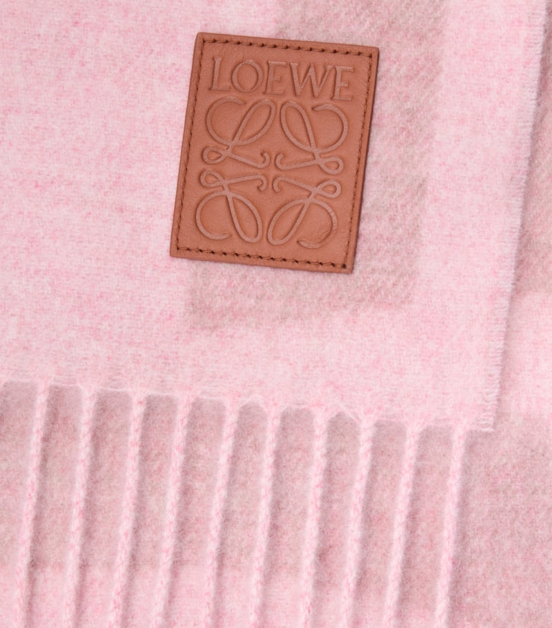LOEWE Anagram cashmere scarf 30x160cm - British product