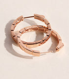 Anita Ko Bunny hoop earrings, imported from the UK