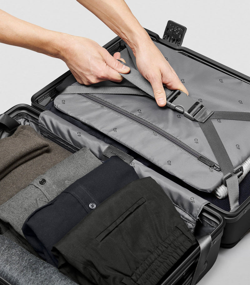 Carl Friedrik Carry-On Pro hard-shell suitcase 55cm - British product