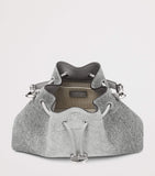Jimmy Choo Cinch small suede shoulder bag - British product