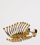 Miu Miu shell earrings gold tone, imported from the UK