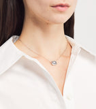 SHAY Illusion white gold diamond necklace - British product