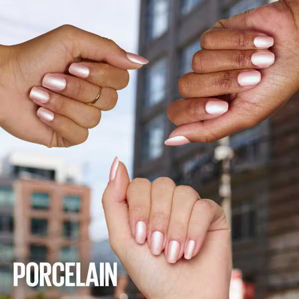 Maybelline nail polish porcelain, imported from the UK