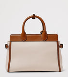 Aspinal of London Savannah top-handle bag in grained leather (British brand)