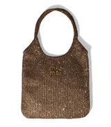 Harrods Miu Miu Mesh-Sequin Ivy Tote Bag- Buy online at McGrocer