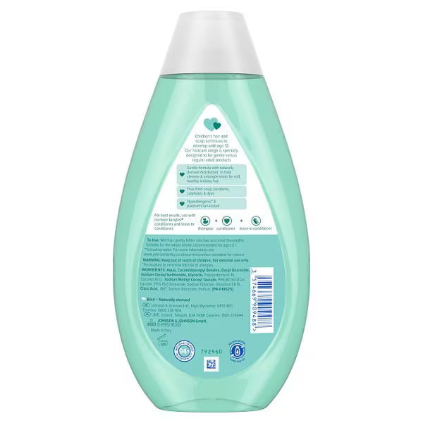 Johnson's No More Tangles Kids Shampoo 500ml, UK version