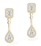 Messika My Twin yellow gold earrings 0.86ct - British product