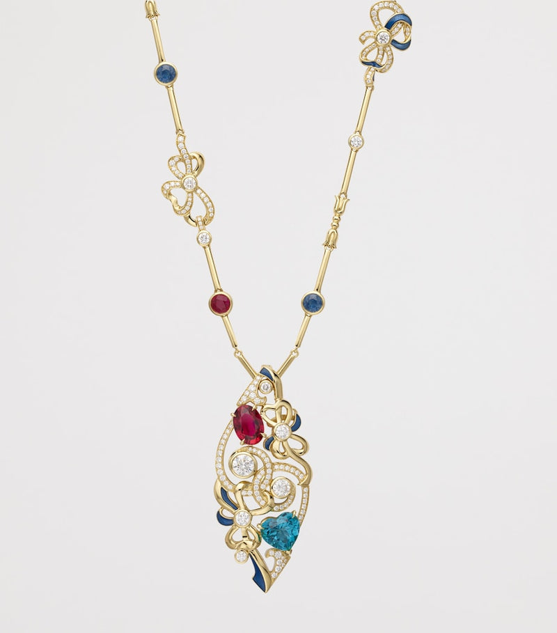 Boodles Presence Chamber diamond pendant necklace, UK version