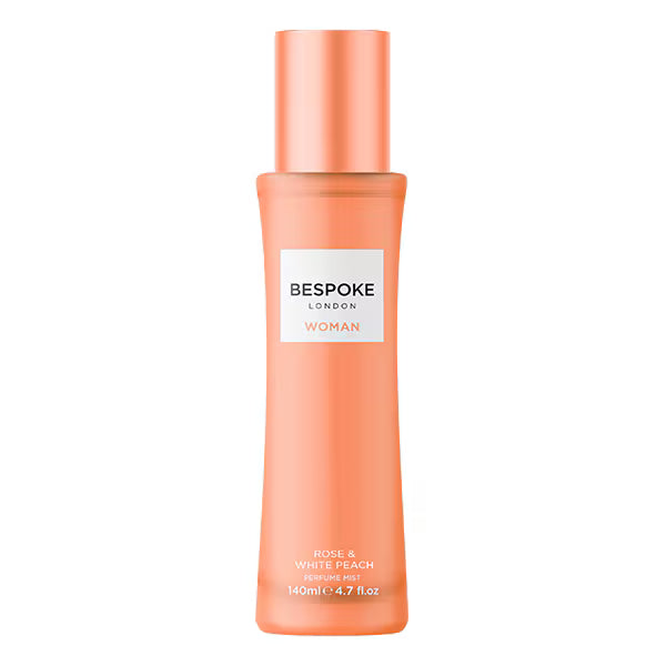 Bespoke Woman Rose White Peach Perfume Mist 140ml - British product