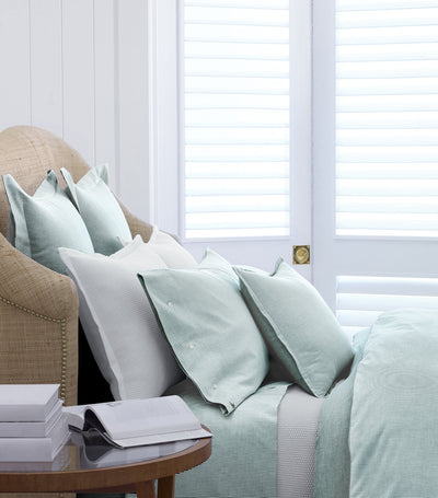 Harrods Ralph Lauren Home Oxford Evergreen Single Duvet Cover 140cm x 200cm- Buy online at McGrocer