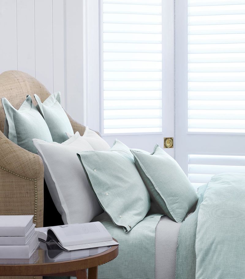 Ralph Lauren Oxford Evergreen Duvet Cover 140x200cm, imported from the UK