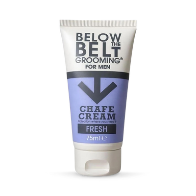 Holland & Barrett Below the Belt Grooming Men's Anti Chaffing Cream Fresh Scent 75ml- Buy online at McGrocer
