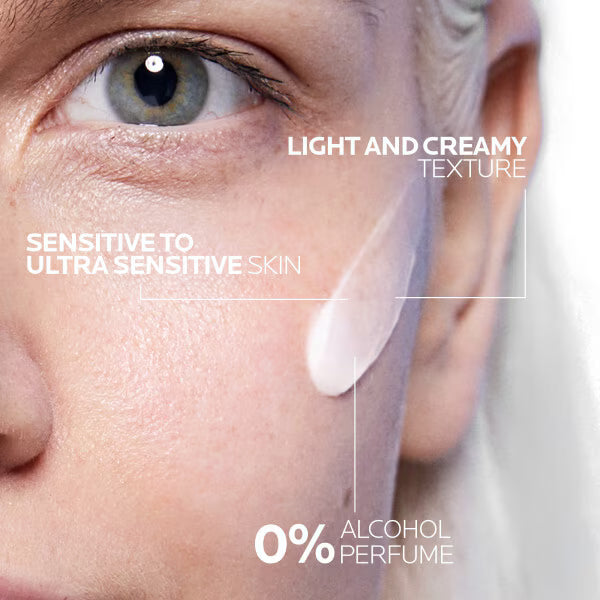 La Roche-Posay Toleriane Sensitive Face Moisturiser 40ml, imported from the UK