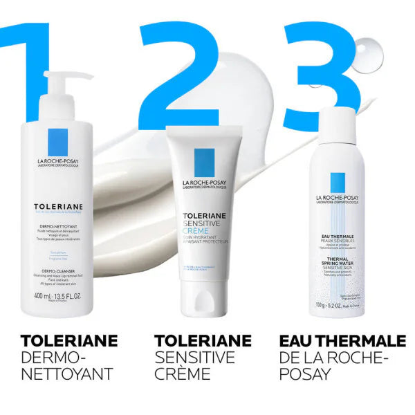 La Roche-Posay Toleriane Sensitive Face Moisturiser 40ml, imported from the UK
