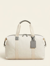 John Lewis Mulberry Medium Clipper Printed Eco Scotchgrain & Flat Calf Leather Holdall- Buy online at McGrocer